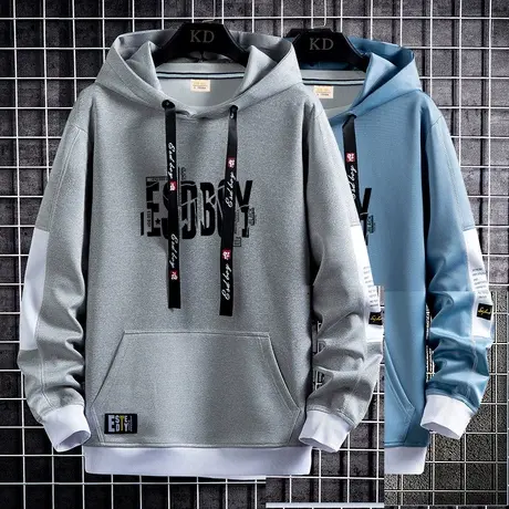 连帽卫衣男韩版潮流宽松学生帽衫春秋款秋装上衣服青少年ins外套商品大图