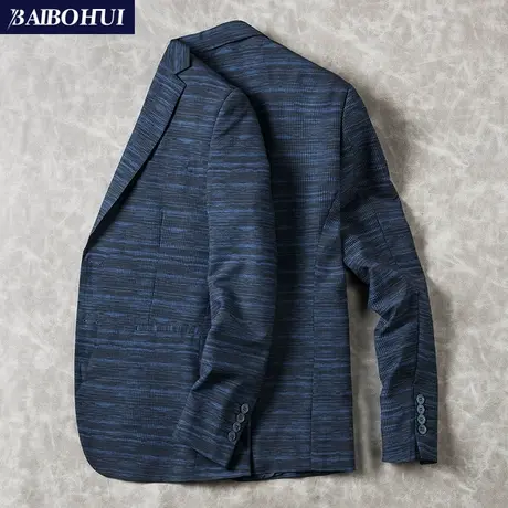 春秋新款时尚修身休闲小西装男士外套新款韩版帅气单件西服上衣潮商品大图