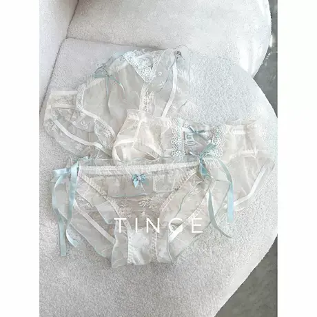 TINGE贴己新款仙美蕾丝透气三角裤女性感温柔纯欲柔软内裤女生商品大图