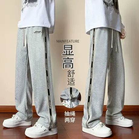 秋冬季青少年长裤子男孩初中学生潮流帅气休闲运动裤大童男装卫裤商品大图