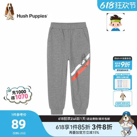 暇步士童装儿童运动裤男童春秋新款休闲长裤大童宝宝宽松裤子商品大图