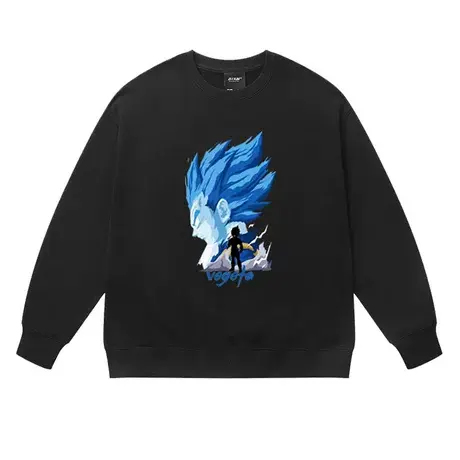 七龙珠悟空赛亚人新款动漫卫衣2023秋冬外套潮流时尚运动圆领外套图片