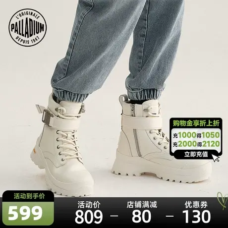 PALLADIUM谢霆锋同款帕拉丁高帮鞋潮流马丁靴时尚皮靴子男鞋女鞋图片