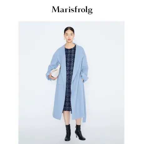 【奥莱清仓保暖季特价 】玛丝菲尔毛呢外套商品大图