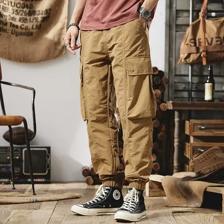 Modi Nick/摩帝尼克时尚潮流男士工装裤宽松大码休闲裤裤子男款商品大图