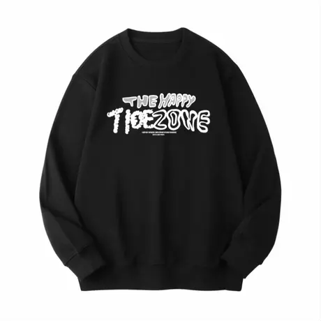 Ohlyah青少年圆领字母重磅卫衣男中性风秋季潮牌休闲百搭大码衣服商品大图