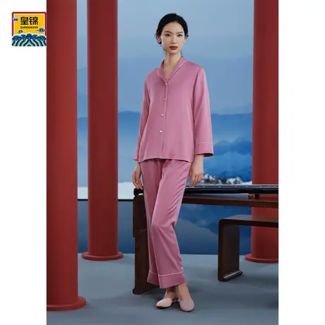 爱慕皇锦女士睡衣基础款中厚挂里分身家居服套装HJ21469商品大图