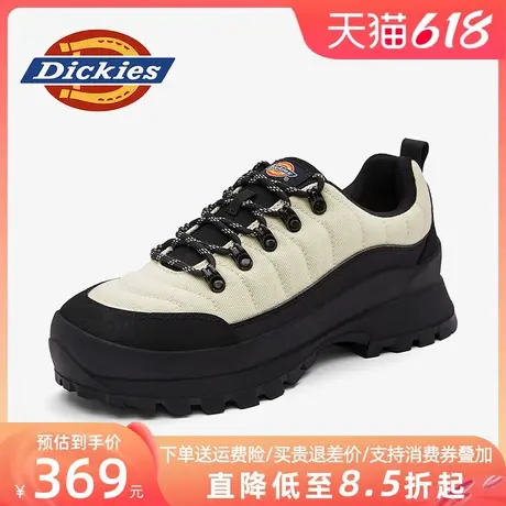 Dickies男鞋2025新款夏季透气薄款厚底户外鞋子工装鞋男士休闲鞋商品大图