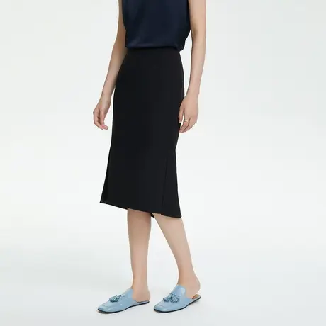 LANCY/朗姿[布达佩斯往事]春夏季商场同款女士职业通勤半身裙女商品大图