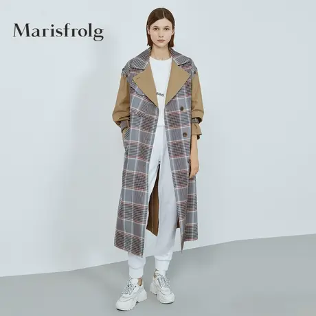 【奥莱清仓保暖季特价 】玛丝菲尔风衣商品大图