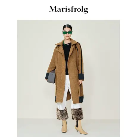 【奥莱清仓保暖季特价 】玛丝菲尔毛呢外套商品大图