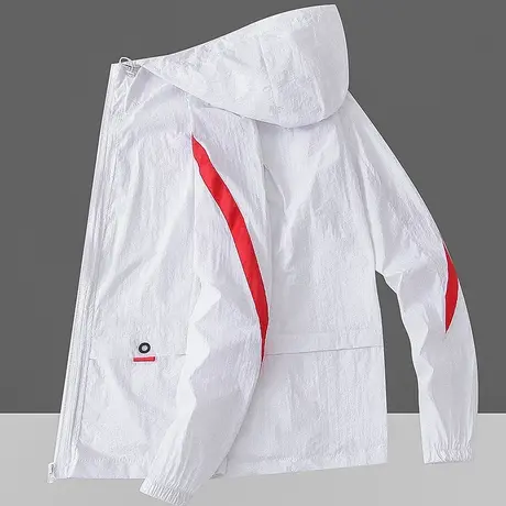 防晒衣男薄款2023年夏季新款连帽透气防嗮衣服夏天外套男士夹克商品大图