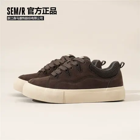 Semir官方正品板鞋女鞋春秋季新款多元颜色百搭低帮休闲运动鞋女商品大图