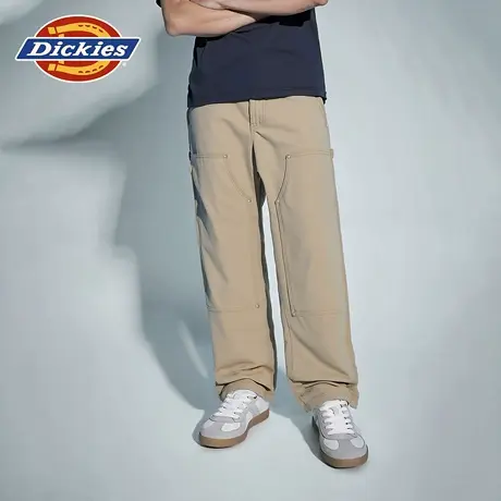 Dickies25秋冬新款 宽松版型帆布双膝伐木裤工装裤 男女情侣下装商品大图