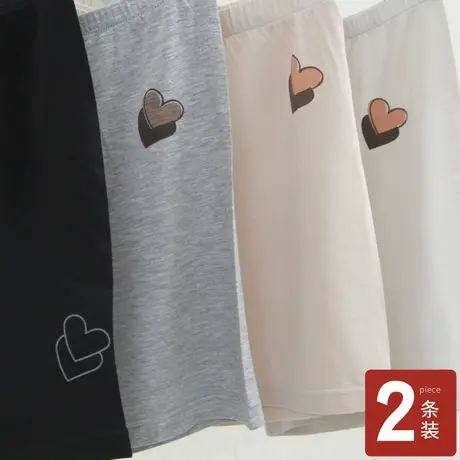 安全裤女夏季防走光薄款保险裤不卷边不上滑打底裤高腰三分短裤商品大图