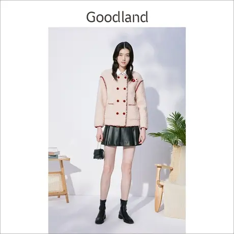 【百亿补贴官方直播】音儿美地女装新款毛呢外套商品大图