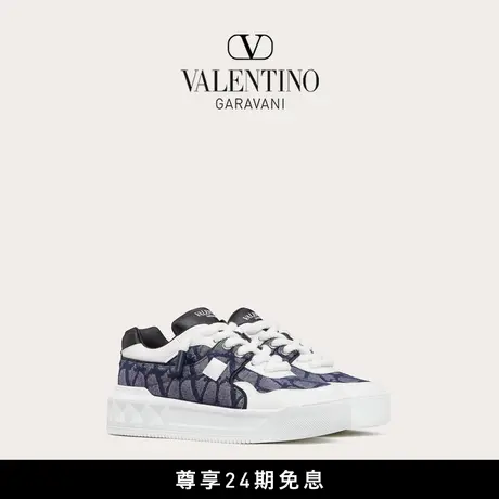 【24期免息】华伦天奴VALENTINO男士ONE STUD XL V标志印花运动鞋商品大图