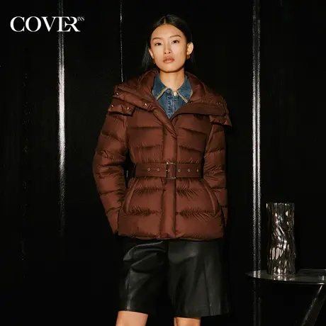 COVER2023冬季高克重高密云朵三防羽绒服图片