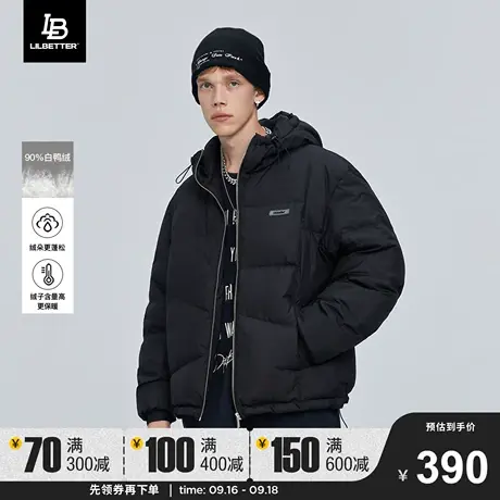 Lilbetter男士羽绒服男保暖冬季外套休闲防寒夹克新款潮流面包服图片