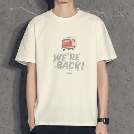 2023新款夏季短袖t恤男潮牌潮流男生半袖ins上衣学生韩版夏装衣服图片