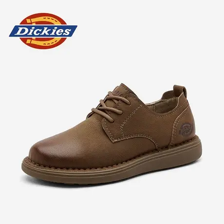Dickies男鞋2025新款秋季男款全黑低帮工装鞋子男士休闲马丁皮鞋商品大图
