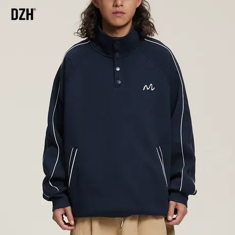 春季卫衣男生打底衫2024年新款青少年美式潮牌男上衣宽松外套内搭商品大图