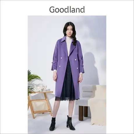 【百亿补贴官方直播】音儿美地女装新款毛呢外套商品大图