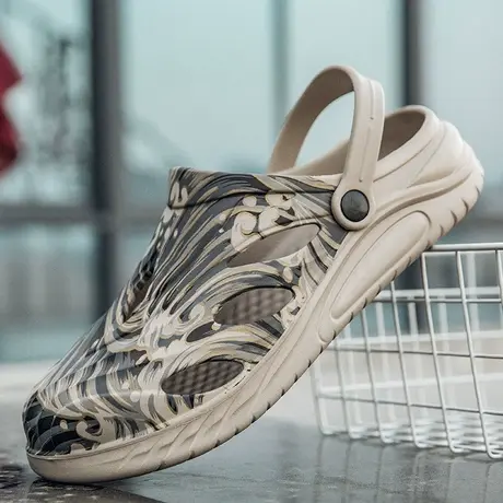 夏季雨鞋男款时尚钓鱼鞋厨房防滑鞋厨师水鞋胶鞋大码47外卖防水鞋商品大图