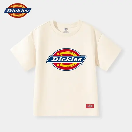 Dickies童装儿童短袖t恤2025新款男童美式街头上衣女童打底衫夏A商品大图