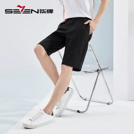 【柒先生系列】柒牌清仓短裤男士夏季速干时尚简约百搭直筒休闲裤商品大图