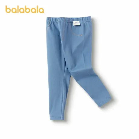 巴拉巴拉童装儿童长裤宝宝打底裤男童女童裤子2025秋装新款可外穿商品大图