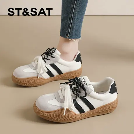 星期六百搭德训鞋女2026春季新款爆款运动休闲鞋轻便潮流百搭女鞋商品大图