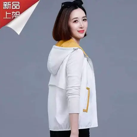 恋上17号女士外穿马甲2023春秋新款中年妈妈连帽时尚洋气马夹背心图片