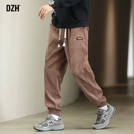 男士束脚休闲裤男秋季潮牌宽松男裤2024新款哈伦裤百搭休闲裤男款商品大图