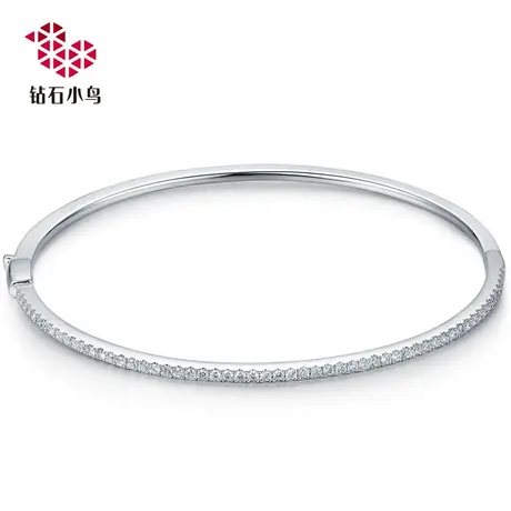 Zbird/钻石小鸟18K金钻石手镯-星之耀-手链婚饰婚纱结婚-WN020商品大图