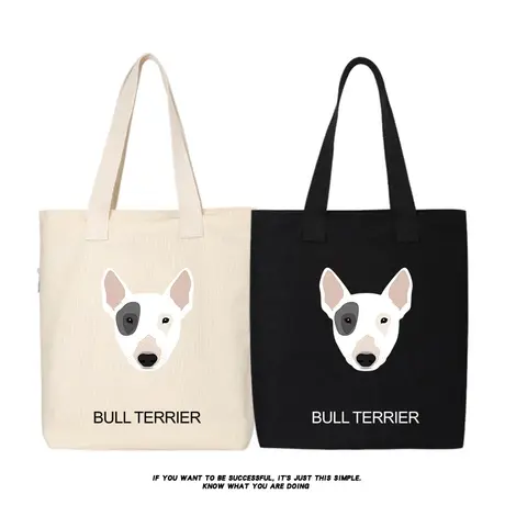 牛头梗孙红雷创意印象帆布包单肩包购物袋书包托特包背包斜挎包商品大图