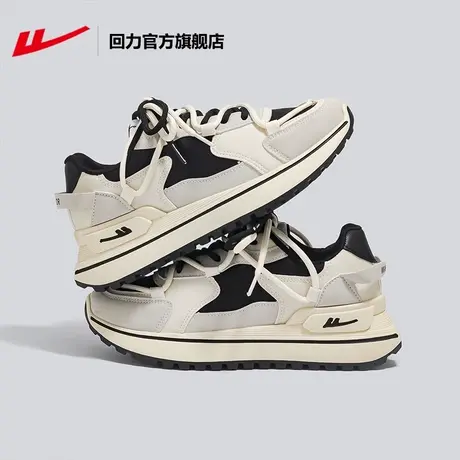 回力官方旗舰店女鞋运动鞋女2023秋季小众厚底增高鞋子百搭休闲鞋商品大图