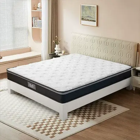 富安娜床垫偏硬护脊椰棕床垫席梦思静音独袋弹簧床垫透气科技布商品大图