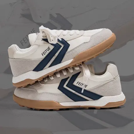 feiyue/飞跃女鞋德训鞋女2025春季新款复古软底休闲板鞋百搭透气图片