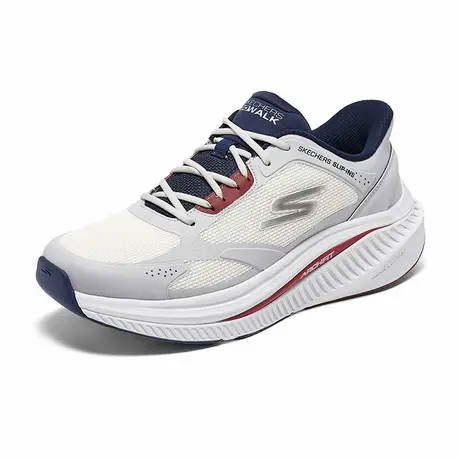 闪穿鞋Skechers斯凯奇slip ins2025夏新款男一脚蹬网面透气健步鞋商品大图