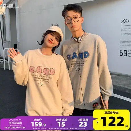 Radiohead情侣卫衣宽松时尚套头衫2021新款秋冬圆领上衣内搭流行商品大图