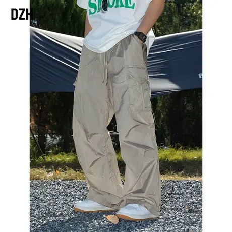 男士户外工装裤子男女同款春季直筒宽松2024新款宽松休闲裤阔腿裤商品大图