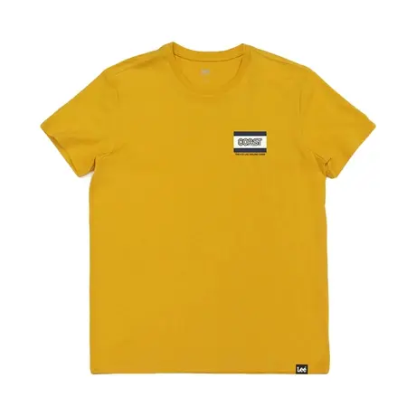 Lee商场同款20新品黄色短袖t恤男上衣衣服潮流L395294DR66P图片