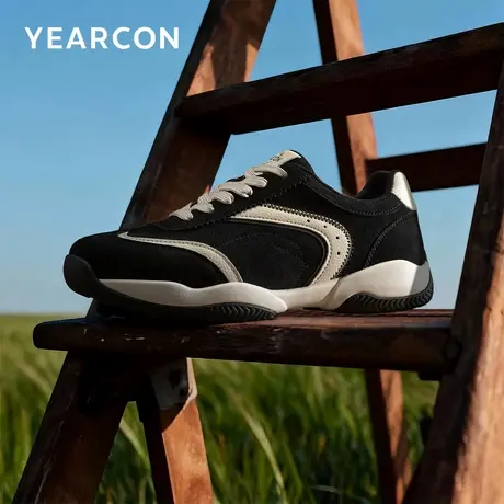 意尔康男鞋2026春季新款单鞋软底运动休闲鞋男士德训鞋薄底赤足鞋商品大图