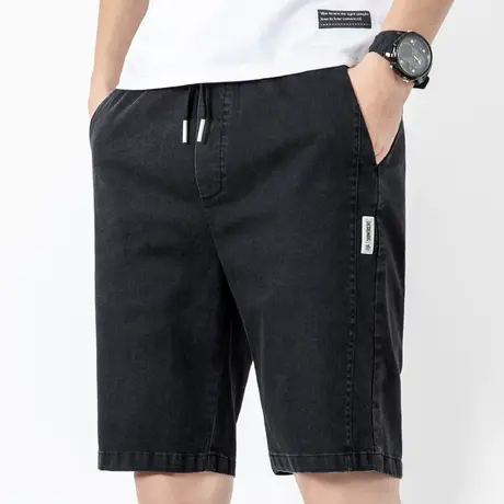 夏季薄款工装运动休闲短裤男士宽松外穿潮牌五分中裤子半截大裤头商品大图