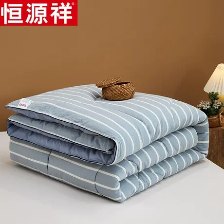 恒源祥春秋被夏季薄被子空调被就冬被四季可用简约单双人被芯内胆图片
