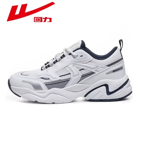 回力男鞋休闲鞋男士百搭板鞋潮流时尚平底复古撞色鞋子情侣款女鞋商品大图