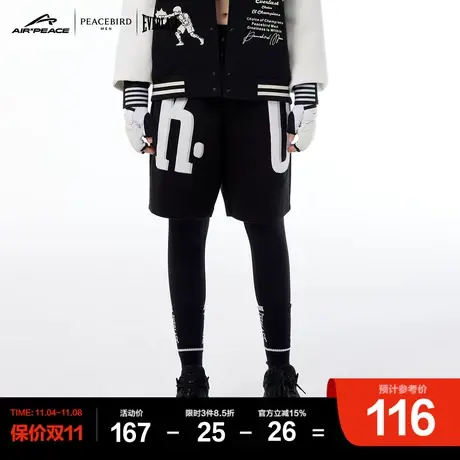 【AIRxPEACE】太平鸟男装 EVERLAT联名短裤休闲裤男商品大图