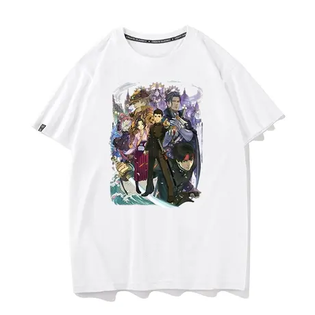 秀洛大逆转裁判周边游戏动漫同款20周年第3弹T恤男短袖打底衫衣服商品大图