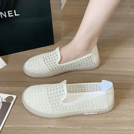 护士鞋女软底透气防滑不累脚网面鞋凉鞋女士白色医院医护夏季网鞋商品大图